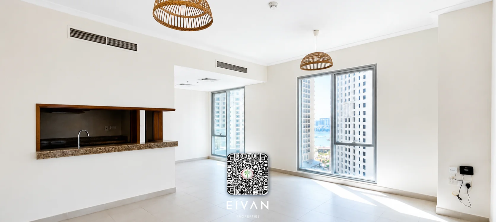 Marina & Sea Views | Vacant 1BR | Near Metro
